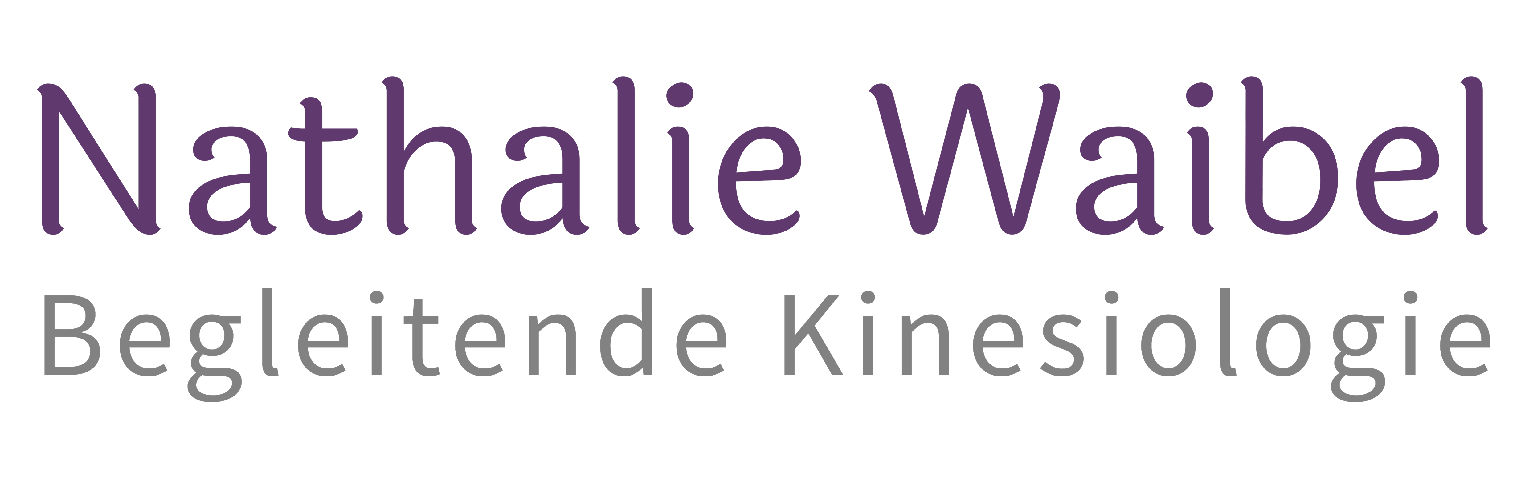 Willkommen zu Nathalie Waibel Kinesiologie